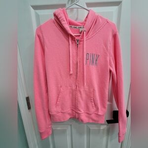 Victoria Secret Pink Zip Up Hoodie